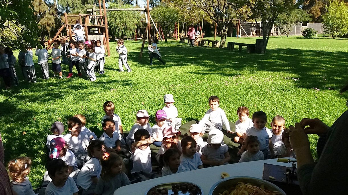 Talleres y salida didáctica con los niños de Nivel Inicial